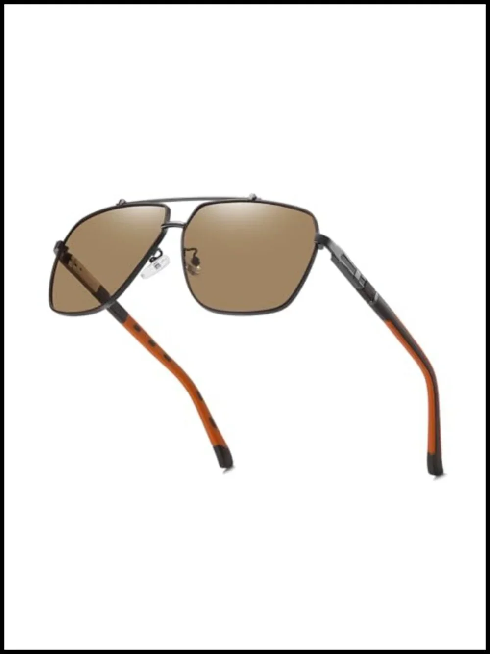 Retro Polarized Aviator Sunglasses Aviator Pilot Shades for Driving Fishing Golf